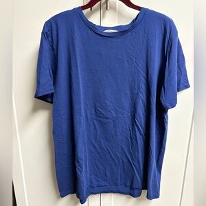 Zenana Short Sleeve Tee Shirt Navy Sz XL